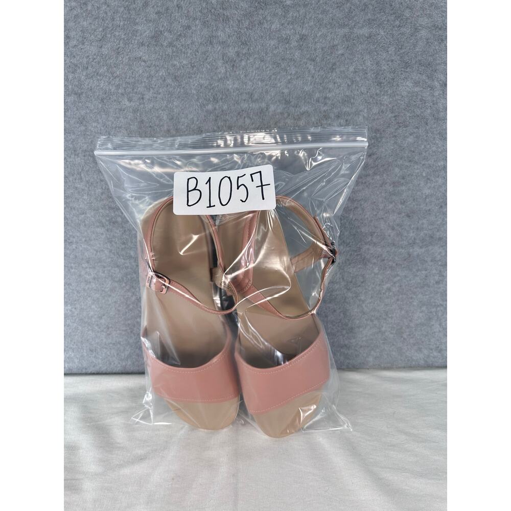 ABEO Woman’s sz 11 Devyn Platform Sandal Rose Gold Leather Strappy Sandal Ortho - Picture 10 of 10